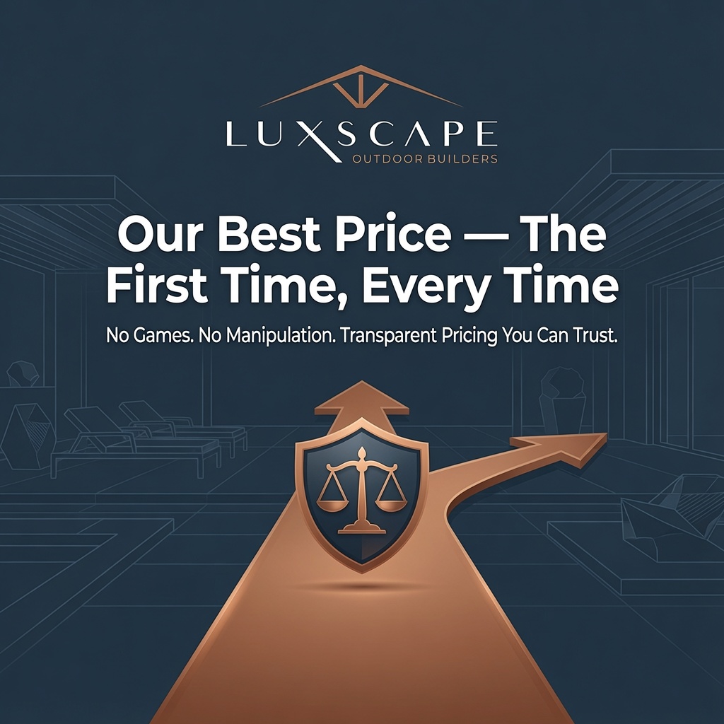 The Guaranteed Quote Outdoor Living Design Houston Guaranteed Quote Luxscape